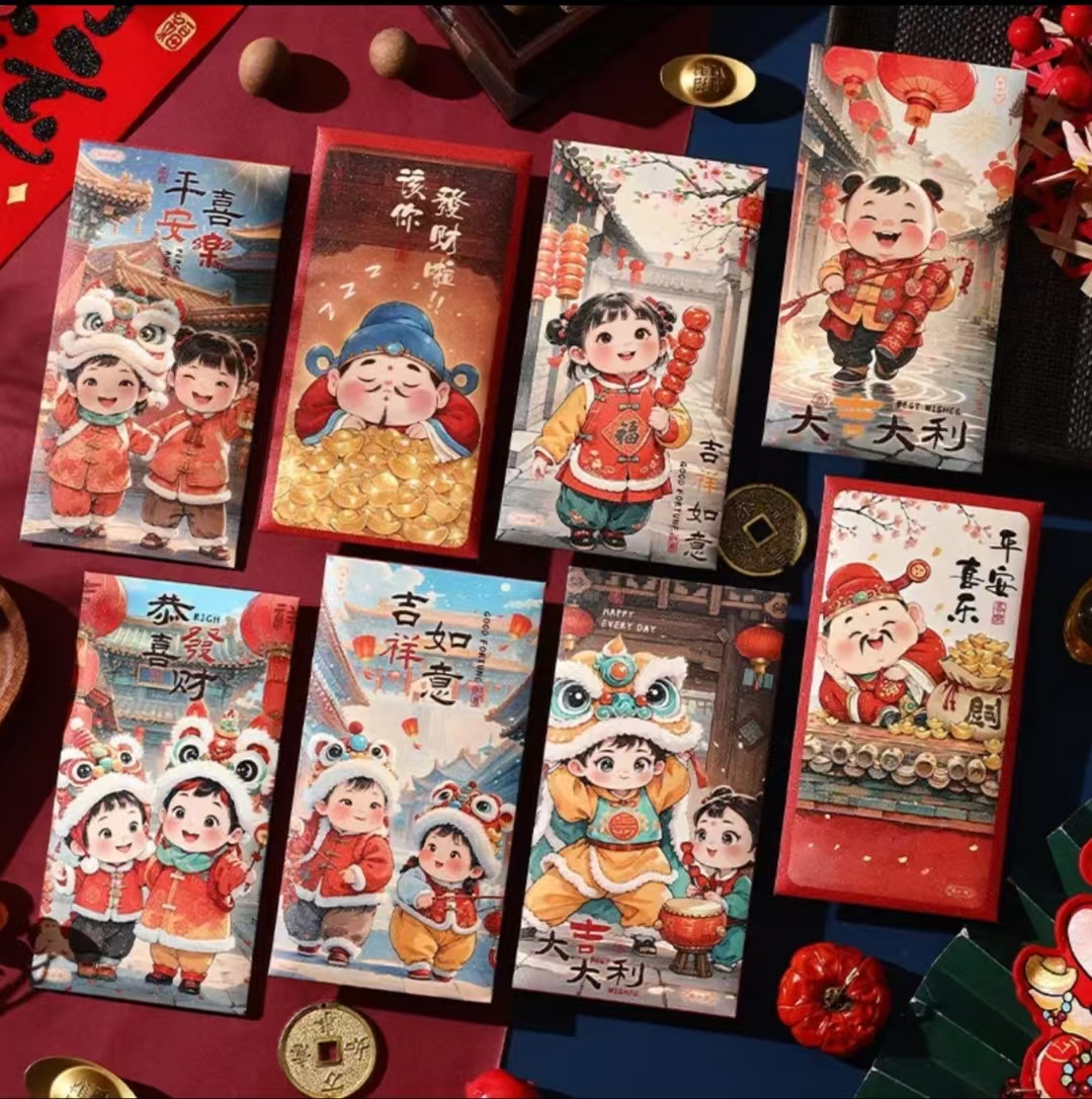 春节前轻资产赚几万！小红书卖纸质红包，零囤货也能做