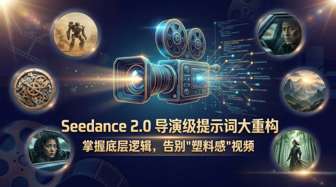 用AI生成电影级视频？Seedance2.0提示词的正确写法。